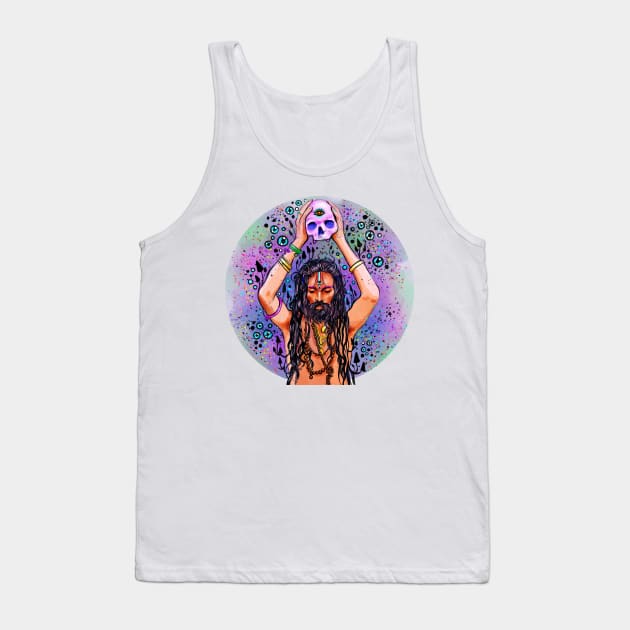 Aghori ( Third eye ascetic ) Tank Top by artbysavi